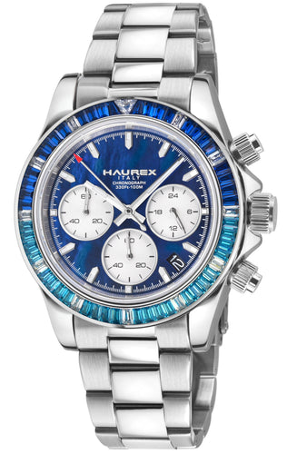 Women's Haurex Italy Arcobaleno Blue MOP Dial Watch Watch Urban Timepiece Group 